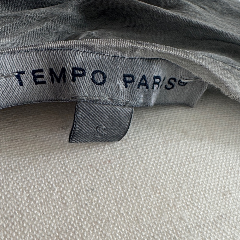 Tempo Paris Charcoal Layered Long Sleeve Dress - Picture 4 of 4